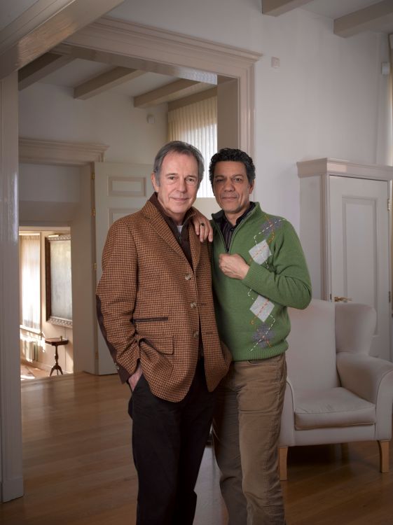 Frank Sanders en Jos Brink