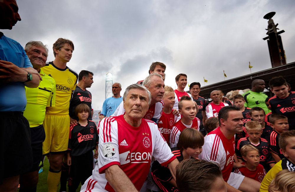Sjaak Zwart en Johan Cruijff